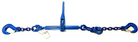 Cadena de amarre de clase 10, 1 pieza, 8 mm, 5,0 m, color azul