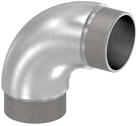 STEINBACHER© | Edelstahl Rohrbogen 90°, für 48,3x2,0mm, V2A