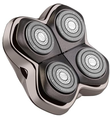 Skull Shaver Baron PRO 4-köpfige Ersatzklinge für Pitbull, Palm & Butterfly Kiss | Für Pitbull, Palm & Butterfly Kiss Rasierer, Bartpflege, Körperrasur & Glatzenrasur