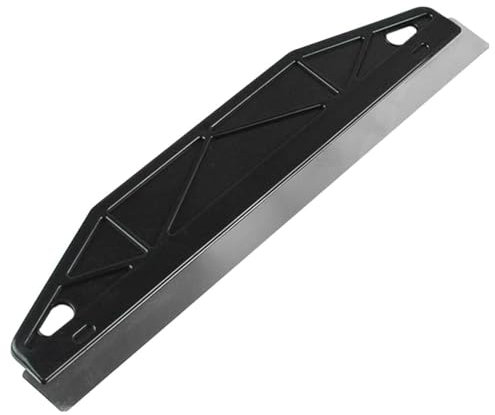 Paint Trim Guard, 12inch Multi-Purpose Paint Wallpaper Guard, Stainless Steel Paint Shield for Paint Smearing Repairing Wallpaper, Paint Guide & Measurement (Black)