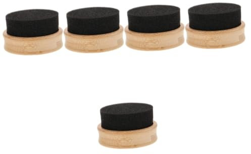 Ciieeo 5pcs Strong Wear Break Resistance Cutting Board Wax Applicator Brush Oil Applicator for Wooden Boards Chopping Block Care