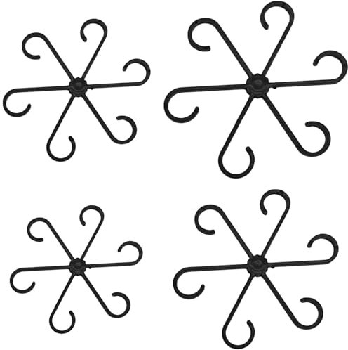 4 supporti per piante perenni, supporto per piante rampicanti, per filodendro, alocasia, Monstera e altri per piante