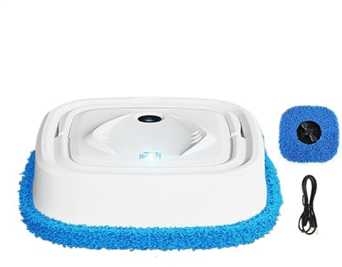 Uonguon Trapeador automático de piso, mopa automática inalámbrica, aspiradora inalámbrica húmeda y seca, trapeador inteligente con función de humidificación, limpieza del hogar y balcón, limpiador