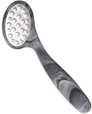 Raspa per Piedi in Acciaio Inox e Abs, Doppia Faccia, Manico Saldo | Rimuove Pelle Morta, Leggera e Facile da Portare in Viaggio, per Uomo e Donna Colore Casuale