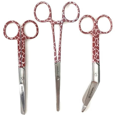 Set di forbici da infermiera giraffa – forbici da bendaggio – forbici per infermiere – forbici per primo soccorso – forbici mediche – fornello – regalo di cura
