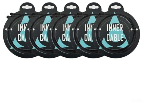 Cavi per freno e deragliatore in acciaio inox, 10 pezzi, adatti per tutti i tipi di biciclette (cavo freno Mountain)