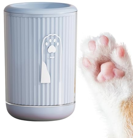 Hunde-Fußreiniger, niedlicher Fußreiniger, schlammige Pfotenreiniger, tragbar, weiche Reinigungsbürste, Haustierzubehör für mittelgroße Hunde