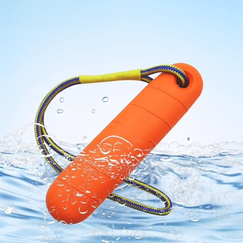 BEELUKY Hundespielzeug Wasser Interaktives 22 cm Wasserspielzeug für Mittelgroße Große Hunde Trainieren Apportieren im Wasser