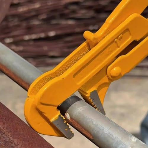 Pince à pipe réglable à 90° pour plomberie, pince à eau robuste en acier forgé avec écrou de réglage dentelé et moleté, compatible (275 mm)