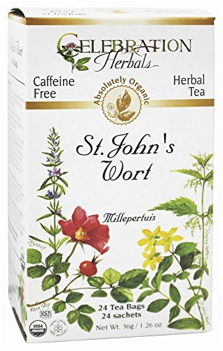 Celebration Herbals St John's Wort Tea Organic - 24 Herbal Tea Bags