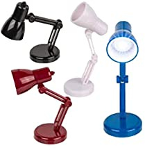Flexible LED Klemmleuchte blau schwarz rot gelb usw. Notenpultleuchte Lampe Flexible LED Klemmleuchte Notenpultleuchte Lampe + 3 Batterien
