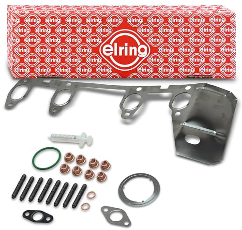 Elring 196.390 Dichtungssatz, Turbolader (Menge: 1 Stk) | Kompatibel mit: AUDI A3, A3 Cabriolet, A3 Sportback, SEAT ALTEA, ALTEA XL, CORDOBA, IBIZA III, IBIZA IV, IBIZA IV SC, LEON