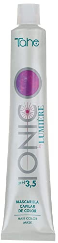 Tahe Ionic Lumière Mascarilla con Color de pH de 3,5 Ácido, sin Parabenos, altamente nutriente e hidratante, Violeta Rojo, 100 ml