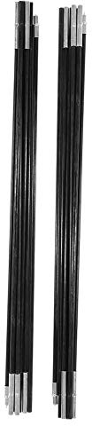 3,96 Mt Fiberglas Camping Zelt Pole Bars Outdoor Aluminiumlegierung Camping Wandern Trekking Zelt Einstellbare Ersatz Pole Zubehör Stützstangen Markise Rahmen Kit