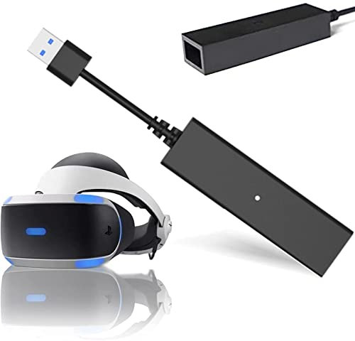 GZW-Shop PS5 VR Kamera Adapter für PSVR, PS VR auf PS5 Kabel kompatibler PS5 PS4 Externer VR-Anschluss, Spielkonsole