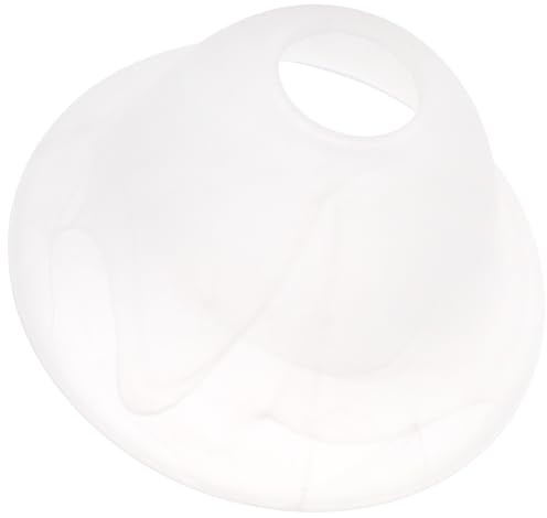 Operitacx Glass Lampshade E27 7.5 Inch Diameter Replacement Cover for Indoor Pendant Ceiling Light Suitable for Bedroom Hallway Garden Lighting