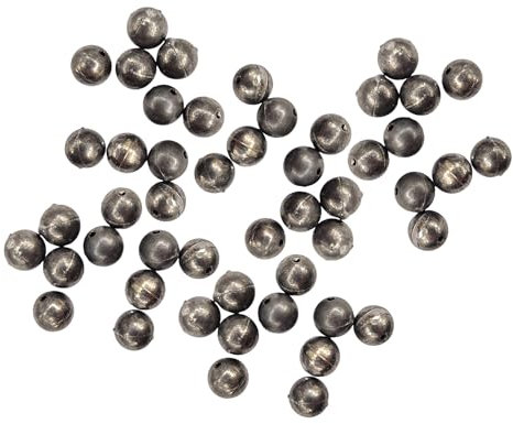 PRO FILSTAR Inline Angelblei Set 50 x 4g - Dropshot - Angel Bleie - Angelgewichte - Fishing Drop Shot - Fishen Zubehör - Schrotblei - Olivette
