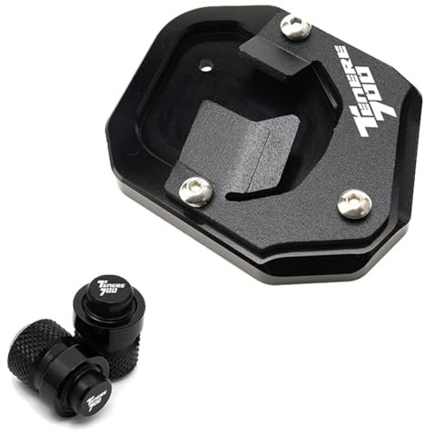 Lange Haltbarkeit Motorradständer Fußvergrößerer Seitenständerverlängerung Mit Logo Für Y&amaha TENERE 700 Tenere700 XTZ 700 T700 2019-2022(3)
