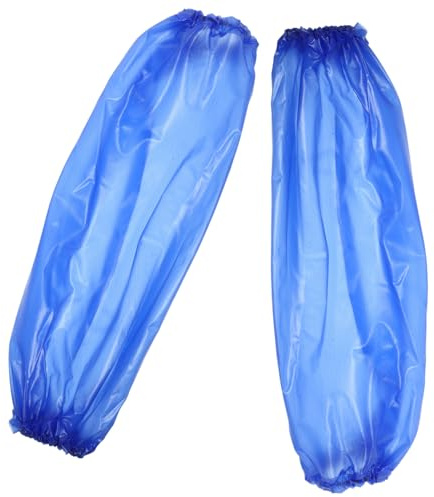 Gatuida Maniche Lunghe Impermeabili e Antiolio in Pvc, Protezioni Braccio Resistenti Per Lavori Domestici Da Uomo e Donna, Maniche Protettive Versatili Per Cucina e Pulizia, Confezione