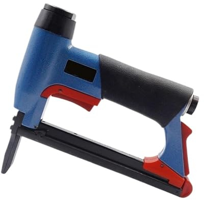 MJMLUCK Grapadora neumática sin Aceite, Grapadora neumática para construcción, clavadora de Alambre Fino Tipo U de 6-16 mm para tapicería, carpintería, Muebles, sofás, Herramientas (Punta