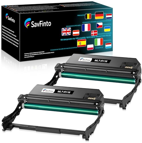 SavFinto Kompatible Samsung MLT-R116 Bildeinheit R116 MLT-R116/SEE MLT R116 Trommel für Xpress M2675FN M2625D M2885FW M2825DW M2825ND M2835DW M2875FD M2875FW SL-M2825ND SL-M2835DW