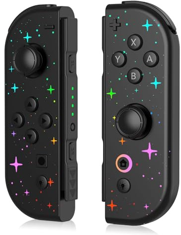 Moonag Compatible with Nintendo Switch Controller, Wireless Switch Controllers for Switch/Lite/OLED, Support Dual Vibration/6-Axis Gyro/Screenshot/Wake-up