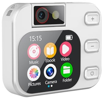 mophrati Mini telecamera professionale, lettore musicale MP3, radio FM, assistente di traduzione portatile. È un assistente di traduzione portatile.