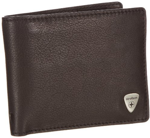 Strellson Harrison Billfold H4 4010001047 Herren Geldbörsen 13x10x1 cm (B x H x T), Schwarz (Black 900)