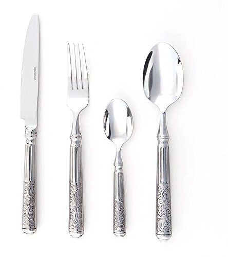 Ménagère 16 Pièces Baroque Acier Inox Tarrerias Bonjean, unique