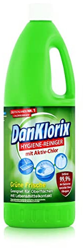 DanKlorix Hygiene Reiniger Grüne Frische (1,5 Liter Flasche)