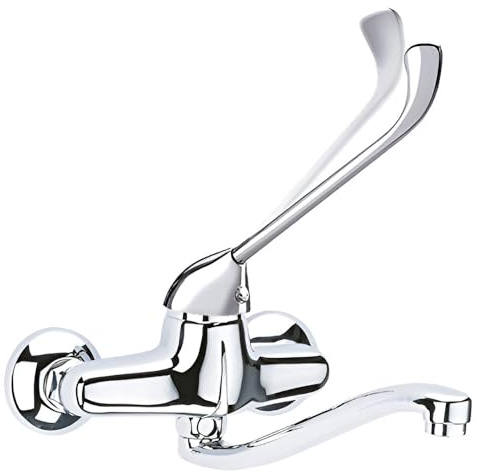 GRIFO MONOMANDO COCINA PARED MANETA MEDICAL, SERIE M-5, 5 AÑOS DE GARANTÍA