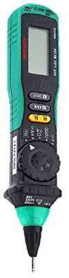 Digitales Multimeter mit Stift-Multimeter, AC/DC Spannungsmessgerät, Widerstandsprüfer zur Messung des Widerstands von Voltmeter, Dioden-Tester mit Datenspeicherung