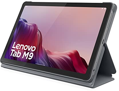 Lenovo Tab M9-2023 - Tablet - Long Battery Life - 9 HD - Front 2MP & Rear 8MP Camera - 3GB Memory - 32GB Storage - Android 12 or Later - Folio Case Included,Gray