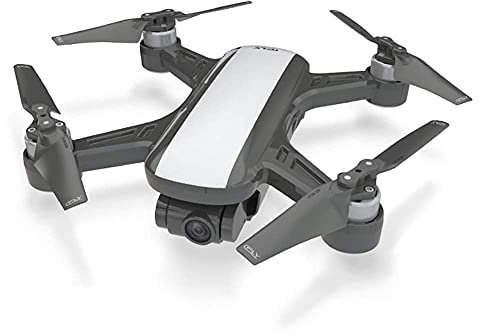 Droni per adulti e bambini UAV quadricottero con fotocamera da 48 MP Video 4K Giunto cardanico a 2 assi Tempo di volo di 15 minuti, Funzione sensore di gravità, Decollo/atterraggio con un tasto, rosso