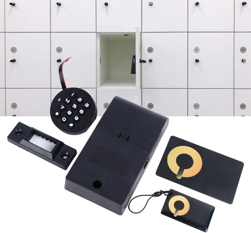 Elektronisches Schrankschloss, 2-Wege-Digital-Smart-Schubladenschloss mit Touch-Tastatur und RFID-Design, Verstecktes Schloss für Küche, Schlafzimmer, Büro, Schule und