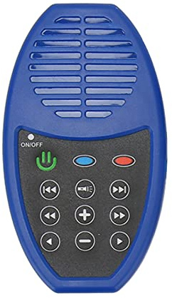 Der sprechende Audio-Bibel-Player, mit Solaraufladung, 4G-fähiges tragbares Gerät, Neues & Altes Testament (Wie im TV gesehen), für Senioren (Englisch KJV mit Aramäisch, Blau)