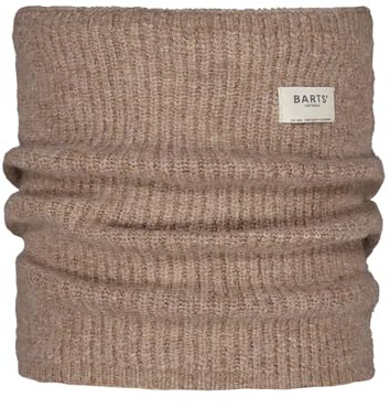 Barts Damen Schlauchschal Darty einfarbiger Loop-Winterschal 3333 Light Brown 24