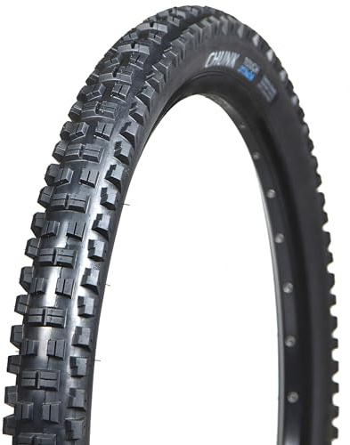 Tires for Mountain Bike by Terrene - Chunk Tough, Grip 27.5x2.6 Inch, 60 TPI Lightweight, Tubeless Mountain Bike Tires for Aggressive, All-Season Riding - Bike Accessories with TekShield Casing