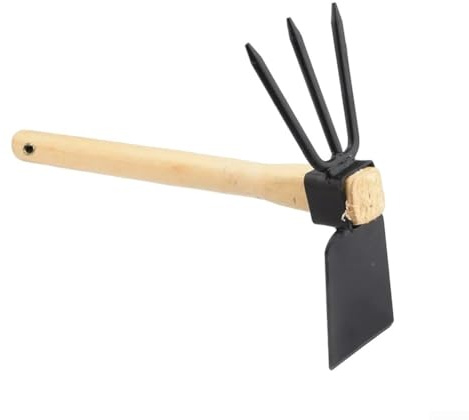Outils de jardinage efficaces Binette agricole conçue pour désherber et cultiver avec des matériaux (D)