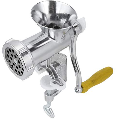 Xixian Manuelles Fleischschleife, Aluminiumlegierung für den Gebrauch in der Küche zu Hause, Pfeffergewürz -Schleifmaschine, Ergonomischer Griff