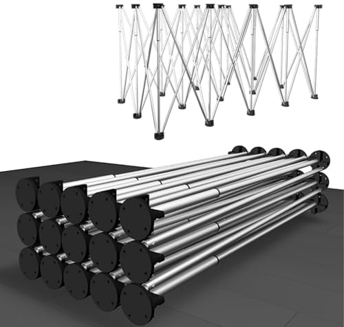 YUQIWKK Mesa De Trabajo Retráctil Plegable, Banco De Trabajo Plegable De Servicio Pesado, Ideal para Proyectos De Construcción Y Bricolaje, Estación Obras Móviles, Mesa De Construcción(8 Legs)