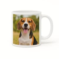 Pet-Jos Mug personnalisé avec photo, tasse en céramique personnalisée avec photo, image ou logo, cadeau - impression individuelle - tasse à café 330 ml