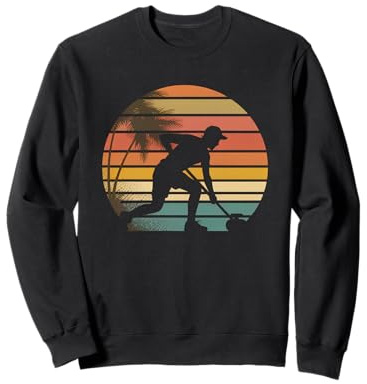 Bandera Americana Curling Camiseta Rizador Piedra Deslizante Sudadera