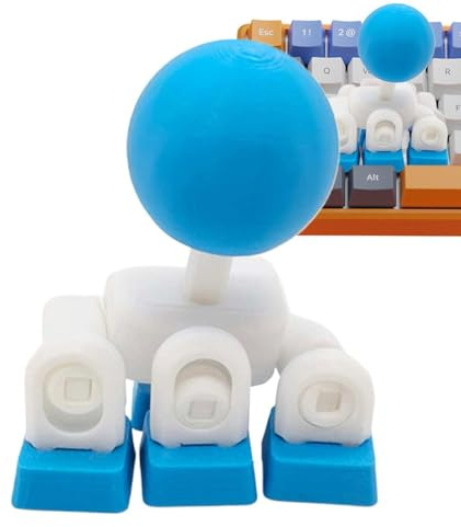 Arkad Joystick Tangentlock | Precis 3D-Utskriven - Retro Ersättnings-Controller Tangentlock - För kontor högskola universitet e-sport turneringar tävlingar träning spel utbyte samt ersättning