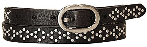 Vanzetti Nietenguertel Leder schmal dunkelbraun V3308H907/690D 95 cm