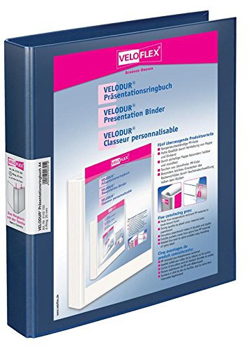 Präsentationsringbuch VELODUR®, DIN A4, blau