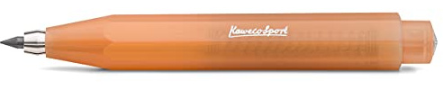 Kaweco Frosted Sport Soft Mandarine Matita da 3,2 mm, 5B, 12 g, matita leggera ed estiva, portamine da 11 cm, penna a pressione ricaricabile, arancione