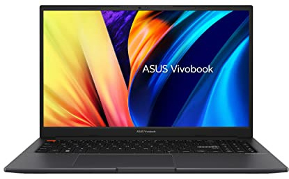 ASUS VivoBook S 15 Slim Laptop, Display FHD da 15,6, CPU AMD Ryzen™ 7 5800H, grafica AMD Radeon, 8 GB di RAM, SSD da 512 GB, Windows 11 Home, lettore di impronte digitali, Indie Black, S3502QA-DS71