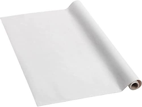 Weißes Kraftpakpapier Geschenkpapier Geschenkpapier Geschenkpapier - 10 Meter x 100 cm - 6 Rollen