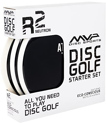 MVP Disc Sports Frisbeescheiben Set | Putter, Midrange, Driver | Recycelter Kunststoff | 3er Set in versch. Farben | Ideal für Ultimate Frisbee & Freestyle